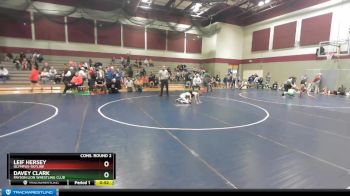 66 lbs Cons. Round 2 - Leif Hersey, Olympus-Skyline vs Davey Clark, Payson Lion Wrestling Club