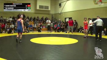 100 lbs Champ. Round 1 - David Nguyen, Carnegie Scots vs Bo Barker, The Empire