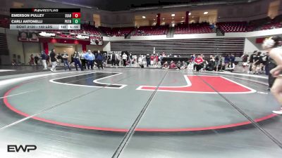 140 lbs Quarterfinal - Emerson Pulley, Searcy High School vs Carli Antonelli, Putnam City West