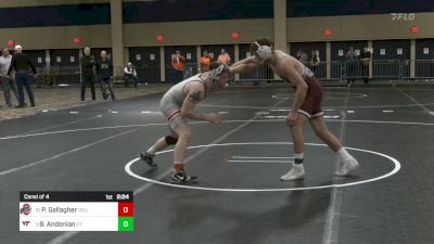 157 lbs Consi Of 4 - Paddy Gallagher, Ohio State vs Bryce Andonian, Virginia Tech