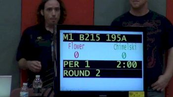 195 lbs round2 Flower vs. Chimelski