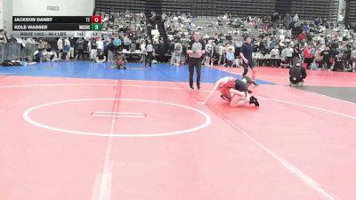 96-I lbs Consi Of 8 #1 - Jackson Danby, Team Tugman vs Kole Wasser, Mat Assassins