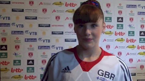 British Olympian Rebecca Tunney After her First Worlds Qualifications