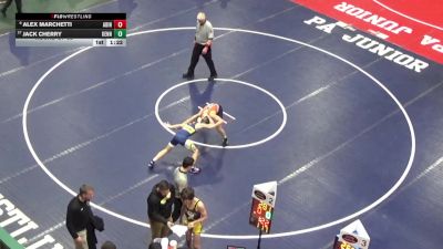 117 lbs Round Of 32 - Alex Marchetti, Abington Heights vs Jack Cherry, Kennett