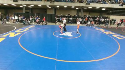 101 lbs Cons. Round 2 - Cameron Krueger, Naperville (North) vs Cain Ramirez, Grant