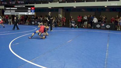 92 lbs Quarters - Bert Dhiman, Triumph vs Latigo Reed, Legacy Elite Wrestling Club