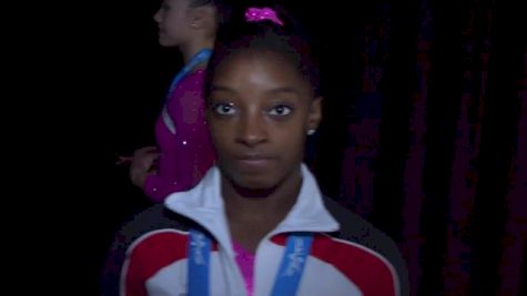 Simone Biles on Winning the World All Around Title