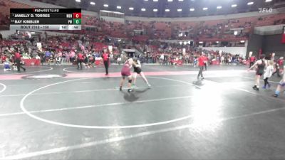 150 lbs Semifinal - Janelly D. Torres, Menomonie vs Bay Kimbler, Prairie Wrestling