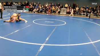 165 lbs Round 5 - Keeghan Clouse, North Platte vs Pedro De Almeida, Lincoln Southeast
