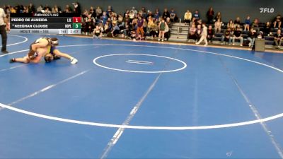 165 lbs Round 5 - Keeghan Clouse, North Platte vs Pedro De Almeida, Lincoln Southeast