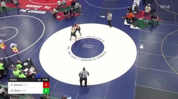 252 lbs Semifinal - Cam Danna, West Allegheny vs Stone Root, Sharon