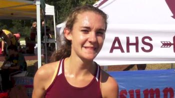 Emily Bean leads Assumption at Great American XC Festival