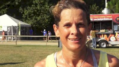 Zola Budd after win at Great American XC Festival sub 1730