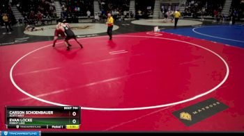 285 lbs Cons. Round 3 - Carson Schoenbauer, Scott West vs Evan Locke, Forest Lake