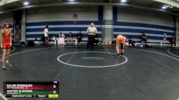 110 lbs Finals (2 Team) - Matteo Elizondo, MD Maniacs vs Kalob Rodriguez, Mat Assassins Red