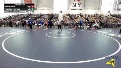 75 lbs Champ. Round 1 - Jaxson Firstiun, Amsterdam Wrestling Team vs Liam Drew, Penn Yan Wrestling Club