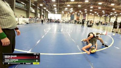 115 lbs Rd# 9- 2:15pm Saturday Final Pool - Devin Ehler, Gotcha vs Tomi Campian, Minion Black