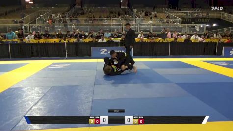 Adrian Buenviaje Flores vs Liam Allan Leitch 2025 Pan Kids Jiu-Jitsu IBJJF Championship