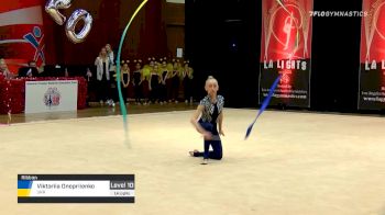Viktoriia Onopriienko - Ribbon, UKR - 2020 LA Lights Tournament of Champions