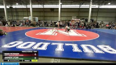 Round 2 - Rider Petersen, Rocky Mountain Middle School vs Andrew Lycan, Rocky Mountain Middle School