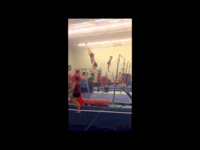 Shani Remme Bar Routine with New Skills