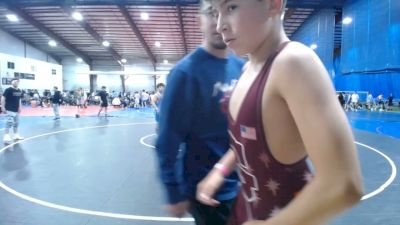 113 lbs Rr Rnd 3 - Levi Oman, Grit Red - HSB vs Jonas Lusker, Triumph Blue - HS