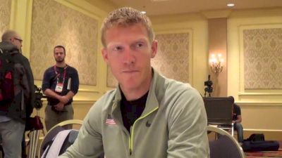 Matt Tegenkamp looks to find the balance between pacing himself and racing on Sunday