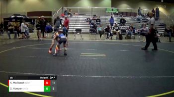 56 lbs Round 5 (6 Team) - Gavin Hooper, Contenders WA Blue vs Kellen Mallicoat, #papatoddstrong