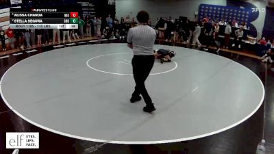 110 lbs. 3rd Place Match - Alissa Chanda, North Kansas City vs Stella Segura, Shawnee Mission South