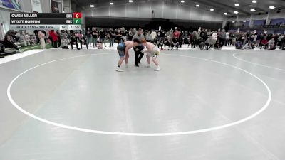 285 lbs Champ. Round 1 - Owen Miller, Iowa vs Wyatt Horton, Braves Wrestling Club