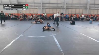 80 lbs Round 5 (6 Team) - Owen Clay, Donahue WA vs Wyatt Morton, FORGE