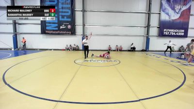 105 lbs Rr Rnd 1 - Richard Maloney, OBWC vs Samantha Massey, Dueling Bandits