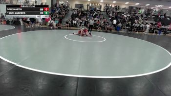 106 lbs Quarterfinal - Cole Martin, Greater Heights Wrestling vs Jack Anderes, Bentonville