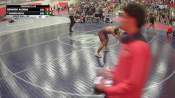 157 lbs Cons. Round 2 - Gerardo Aleman, Glencoe vs Logan Nicol, Newberg