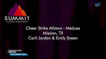 Cheer Strike Allstars - Medusa [2025 L5 Senior - Small Prelims] 2025 The D2 Summit