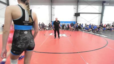 46 lbs Rr Rnd 7 - Jacie Bash, PA West White - W vs Allegra Keaton, Valkyrie Girls WC - W