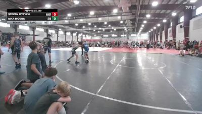 90 lbs Round 2 (8 Team) - Steven Mytych, Mat Assassins Gray vs Max Mouna, Steel Valley Renegades