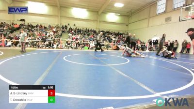 112 lbs Rr Rnd 1 - Jayden Green-Lindsey, Spartan Wrestling Fort Smith vs Tommy Greschke, Roland Youth League Wrestling