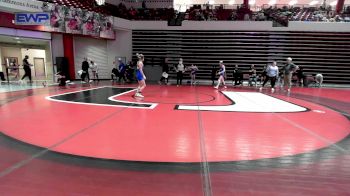 115 lbs Round Of 16 - Elisabeth Courverler, Sapulpa High School Girls vs Laila Waits, Berryhill High School