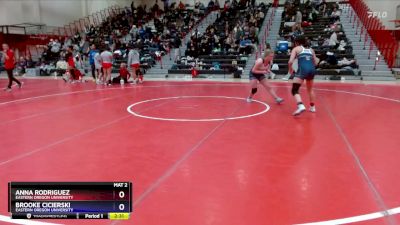 130 lbs 3rd Place Match - Anna Rodriguez, Eastern Oregon University vs Brooke Cicierski, Eastern Oregon University