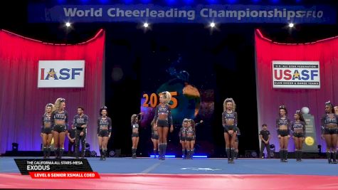 California All Stars - Exodus [2025 L6 Senior XSmall Coed Semis] 2025 The Cheerleading Worlds