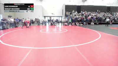 154-H lbs Round Of 32 - Luke Schindler, G6 vs Marley McCowen, Mwa