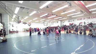 120-125 lbs Round 1 - Jordyn Johnson, Estancia H.S. vs Sydney Tarlow, Silverback Wrestling Club
