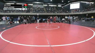 171 lbs Semifinal - Levi Foust, New Florence vs Mason Hopkins, Fullerton