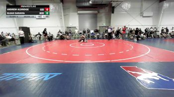 110 lbs Rr Rnd 3 - Andrew Aldridge, Guerrilla Wrestling Academy MS vs Elijah Saravia, Morris Fitness Black MS