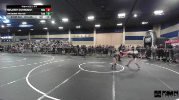 109 lbs 5th Place - Houston Schneider, Wright Wreslting Academy vs Andrew Reyes, Team Thunder