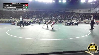 B6A-113 lbs Cons. Round 1 - Chace Hill, Owasso vs Jayden Henson, Putnam City