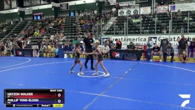 59 lbs 5th Place Match - Hayzon Walker, UT vs Phillip Yang-Elson, MN