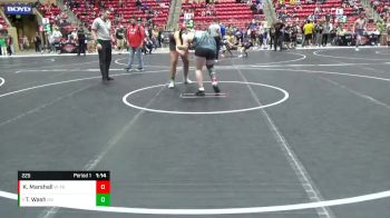 225 lbs Round 5 - Tatum Wash, Mill Valley vs Kaiden Marshall, WR - Topeka Blue Thunder