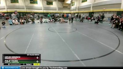 185 lbs 1st Place Match - Philip Young, Windy City Wrestlers vs Jaylin Heinrich, American Outlaws